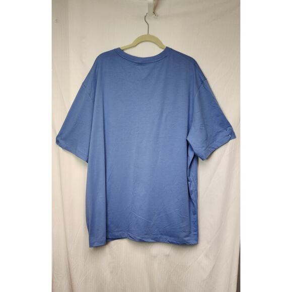 Cremieux Loungewear Blue Crewneck Stretch Short Sleeve T-Shirt 2XB - Picture 4 of 8